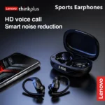 Lenovo LP75 Sports Wireless Earphones with Mics,Button Control, LED Power Display,Hifi Stereo Sound Bluetooth 5.3 TWS Headphones - Image 4